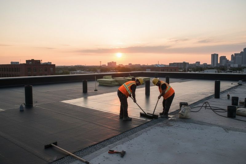 Tar Roof Installation